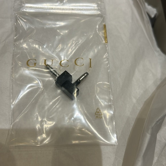 Gucci sandals size 37 color is called Cipria. I bought these from Bloomingdales - Picture 8 of 8